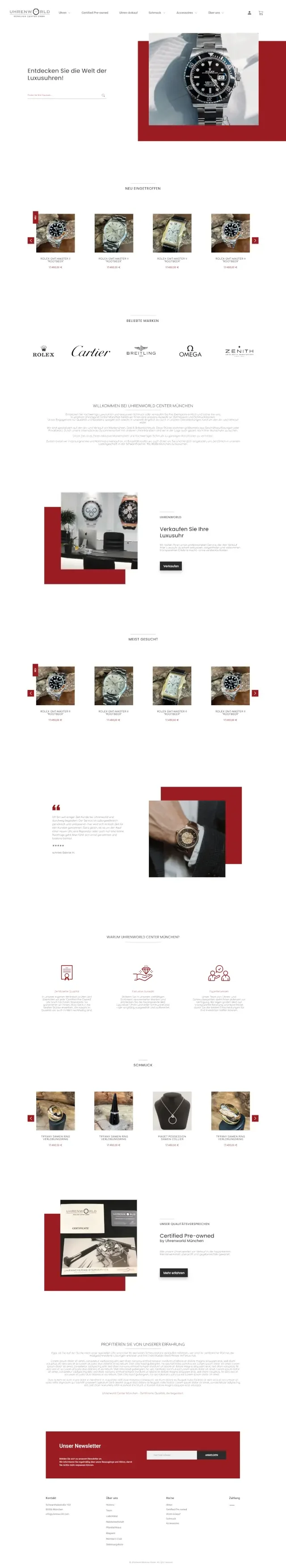 Uhrenworld project